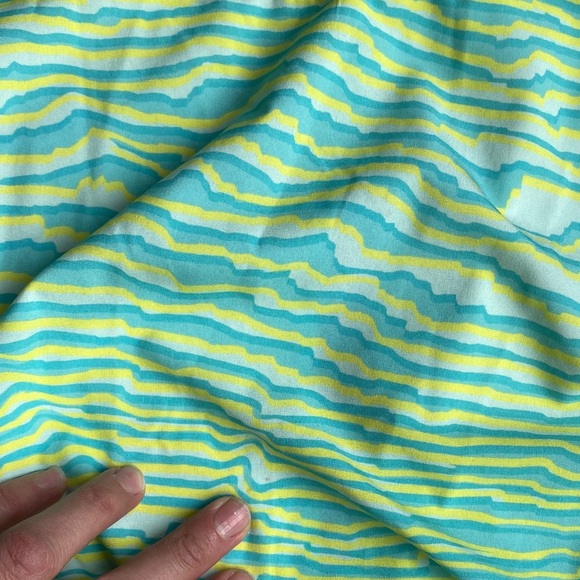 Zella Kids Lime Green and Aqua Romper - Picture 7 of 12